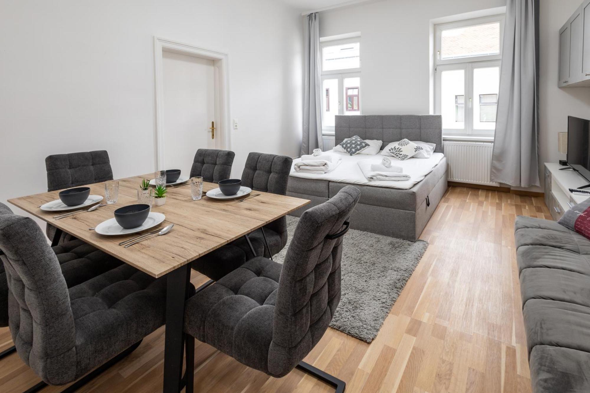 Apartment-Darwingasse Leopoldstadt Wina Bagian luar foto